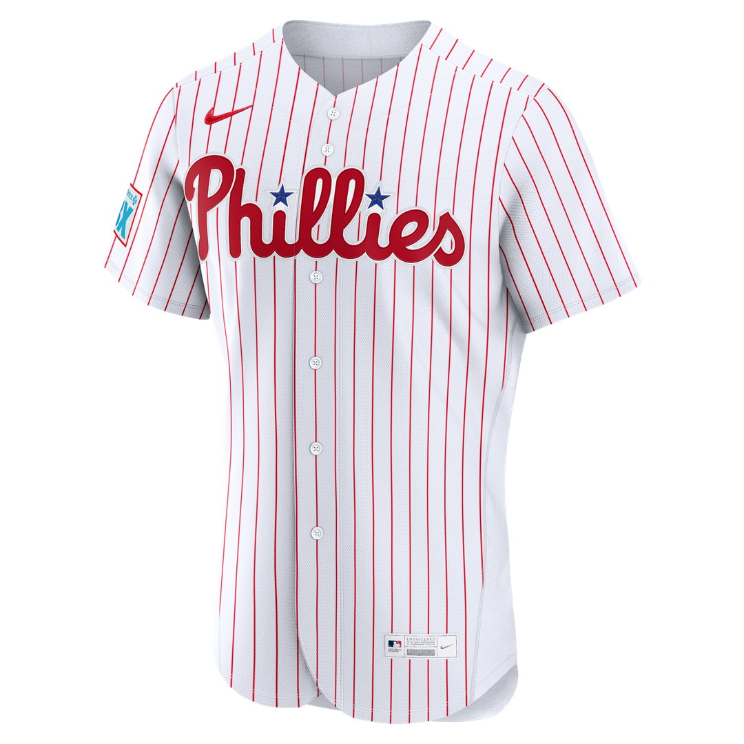 Bryce Harper Philadelphia Phillies Nike Alternate Authentic Sponsor Patch Jersey - Light Blue