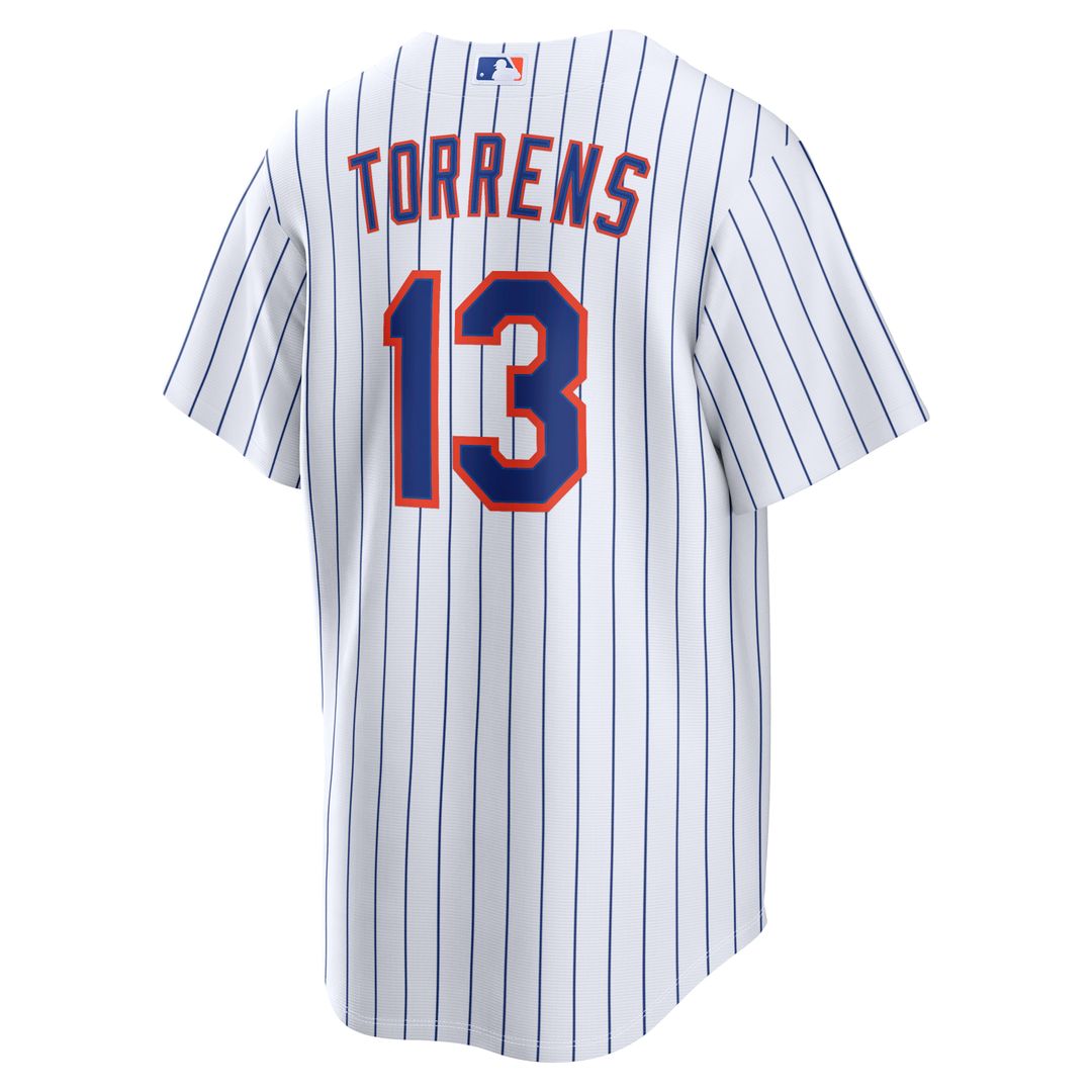 Luis Torrens New York Mets Nike Home Replica Jersey - White