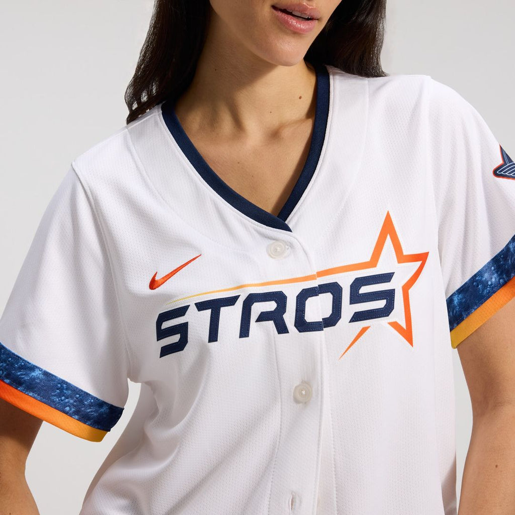 Houston Astros Nike Women's 2025 City Connect Limited Jersey - White