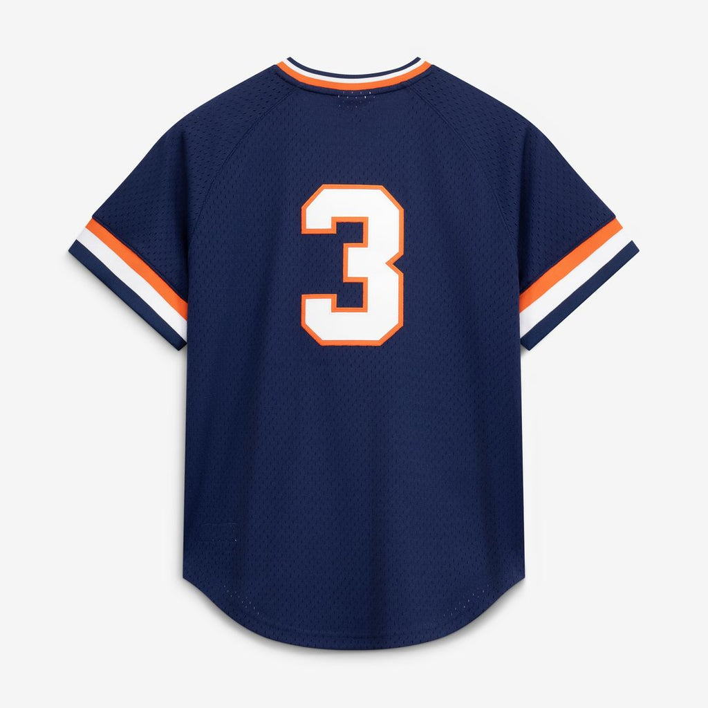 Alan Trammell Detroit Tigers Mitchell & Ness Authentic Batting Practice Jersey - Navy