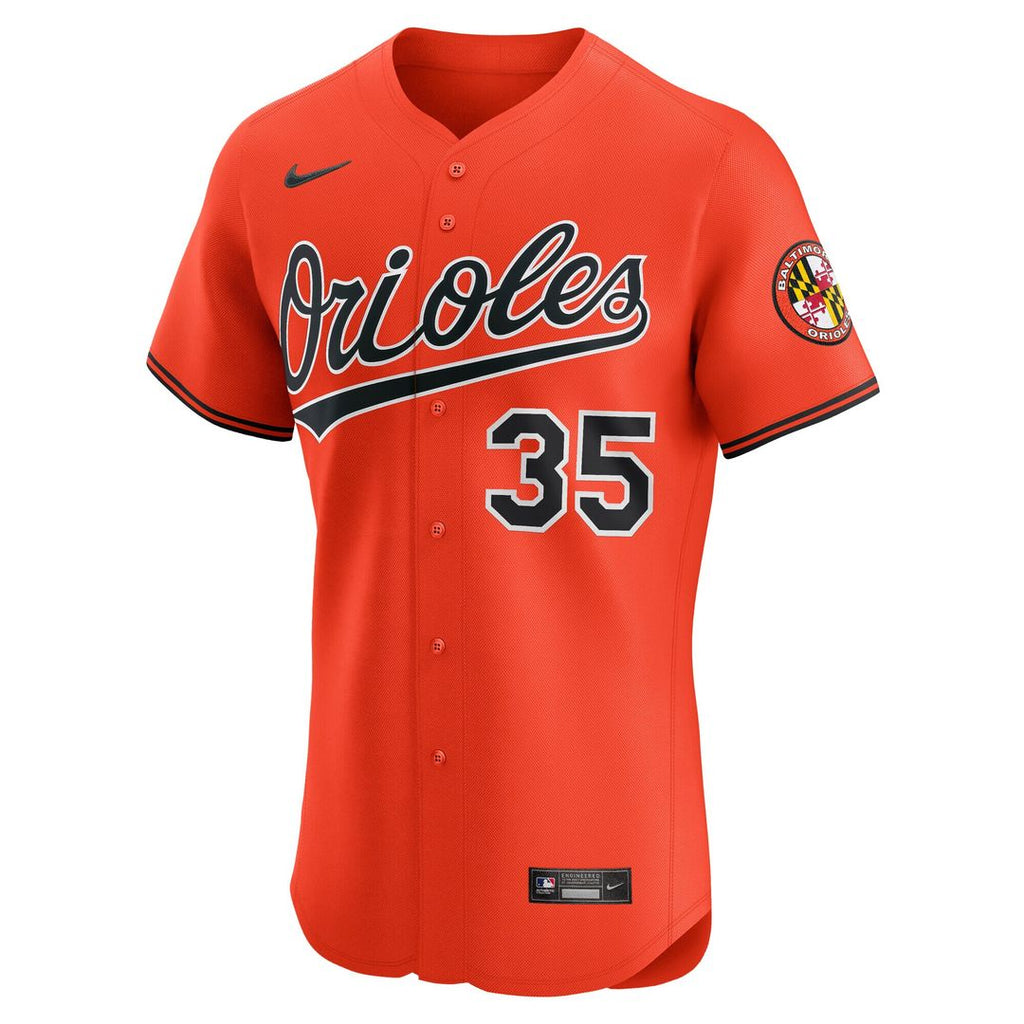 Adley Rutschman Baltimore Orioles Nike Alternate Elite Jersey - Black