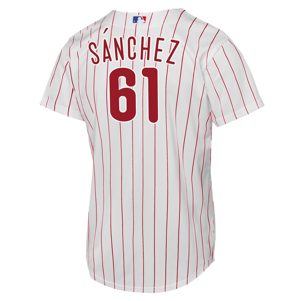 Cristopher Sánchez Philadelphia Phillies Nike Youth Home Replica Jersey - White