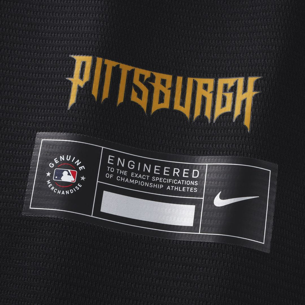 Oneil Cruz Pittsburgh Pirates Nike 2026 City Connect Stadium Jersey - Black