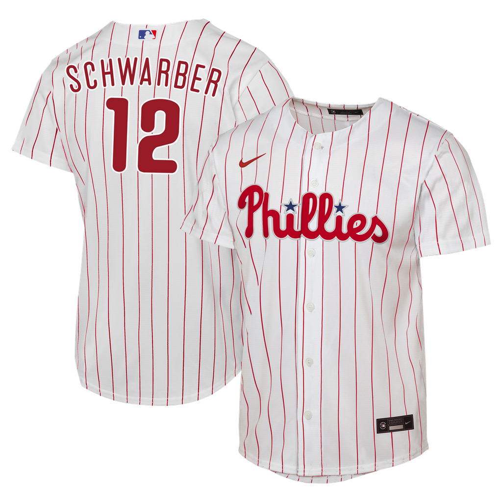 Kyle Schwarber Philadelphia Phillies Nike Youth Home Replica Jersey - White