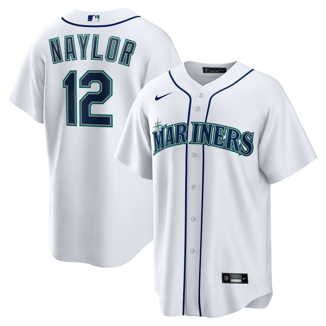 Josh Naylor Seattle Mariners Nike Home Replica Jersey - White