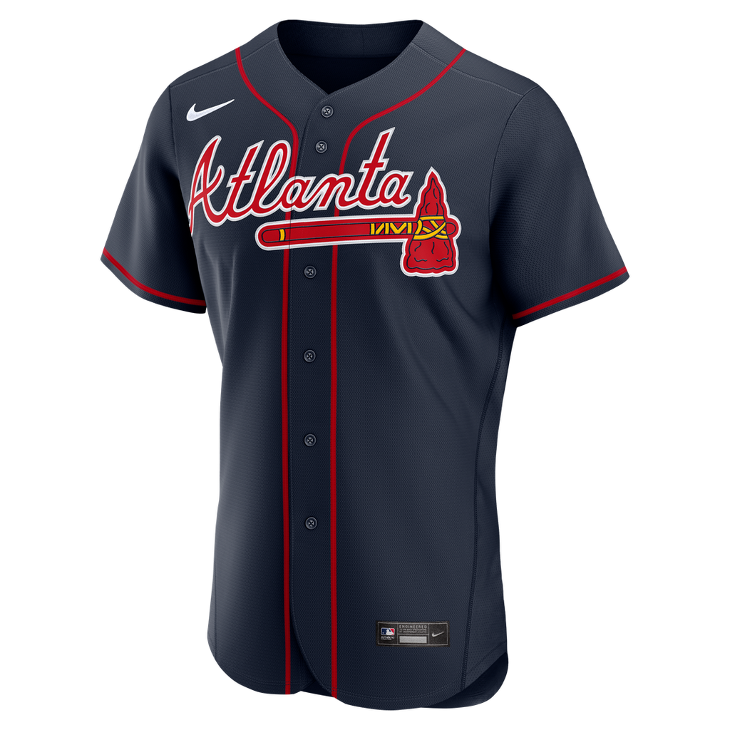 Drake Baldwin Atlanta Braves Nike Alternate MLB Awards Authentic Jersey - Navy
