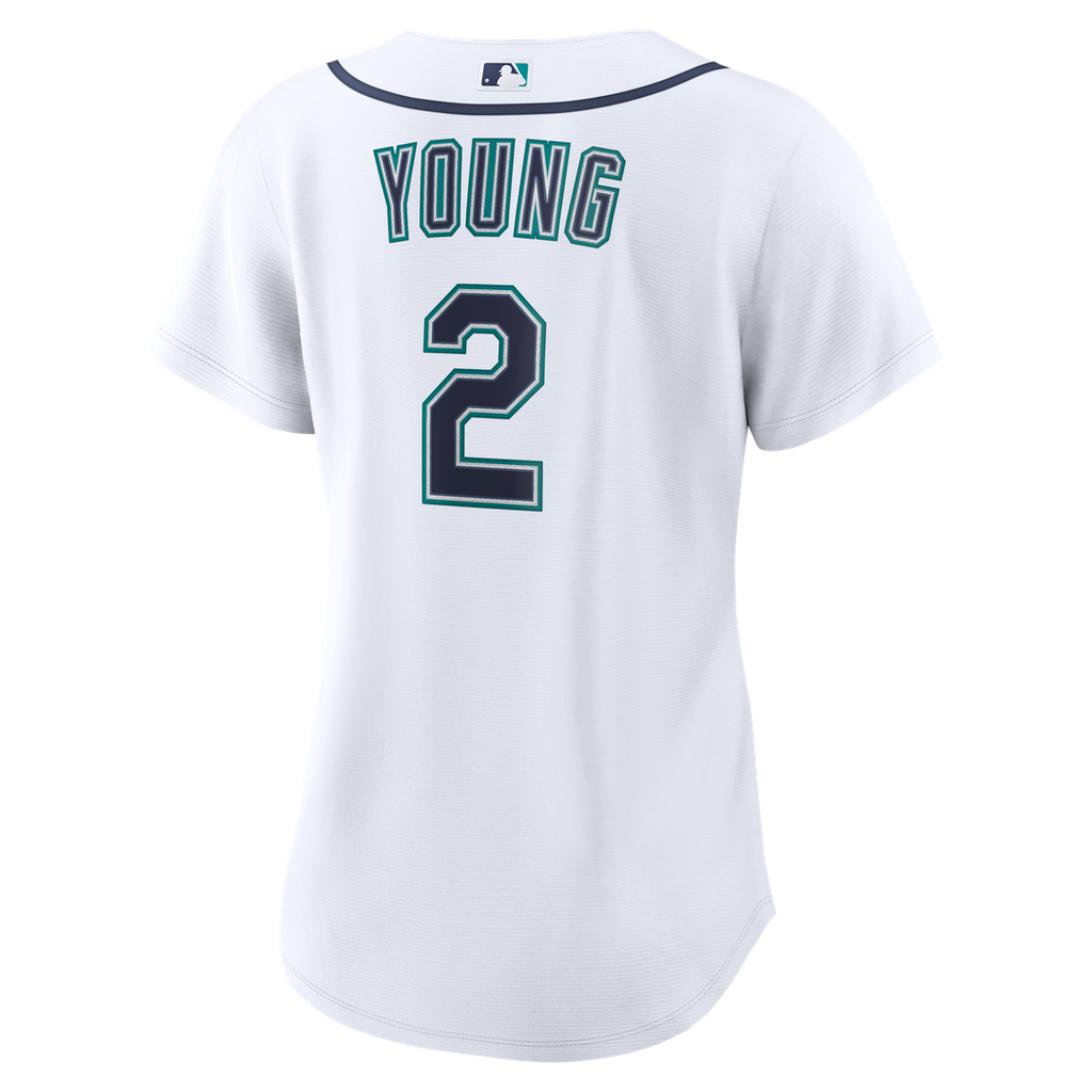 Cole Young Seattle Mariners Nike Women's Home Replica Jersey - White