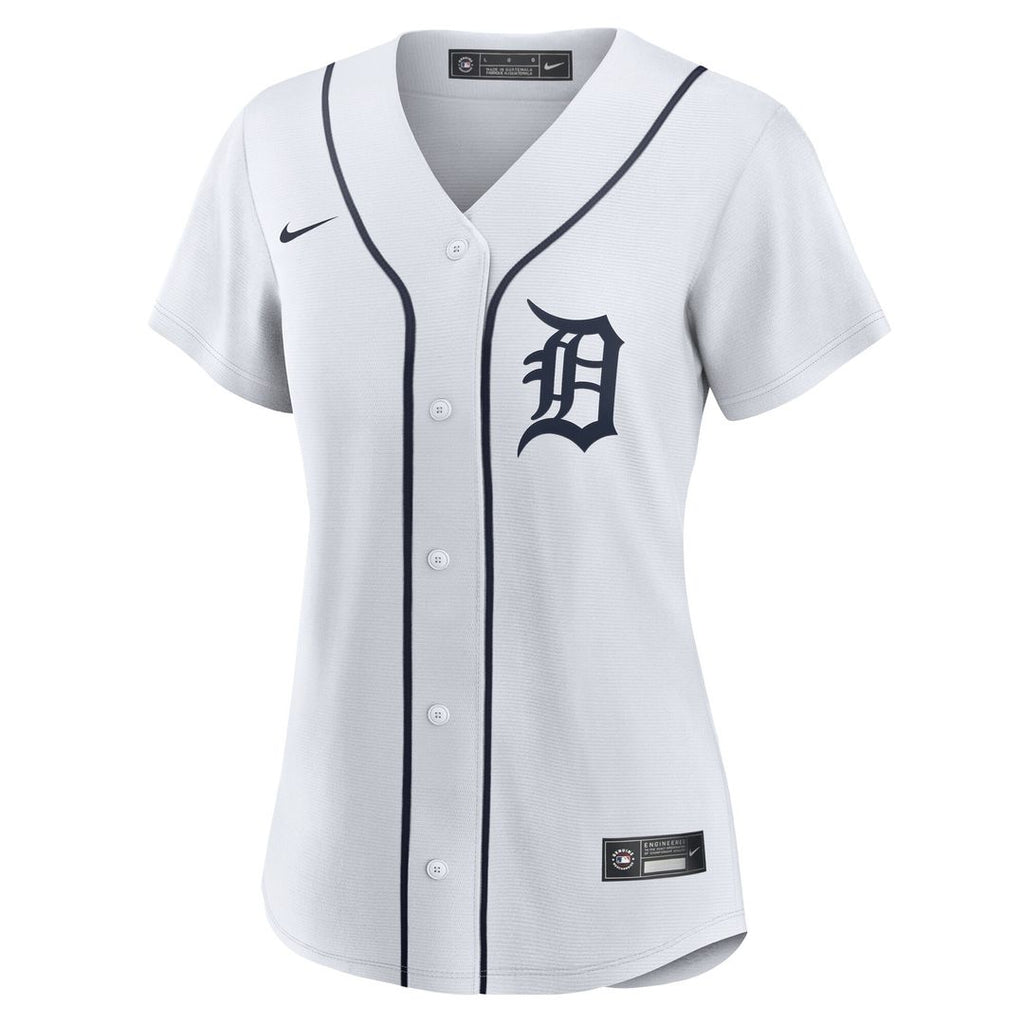 Jake Rogers Detroit Tigers Nike Women's Home Replica Jersey - White