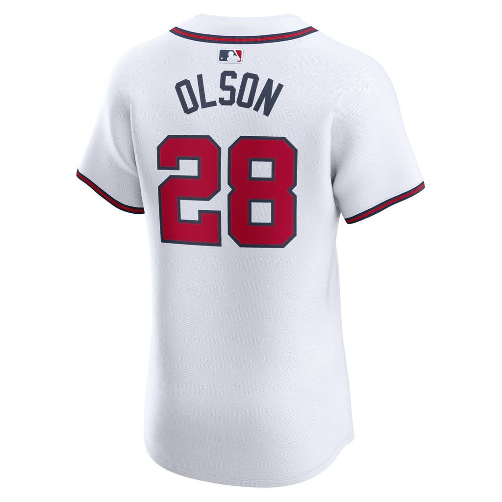 Matt Olson Atlanta Braves Nike Home Elite Player Jersey - White