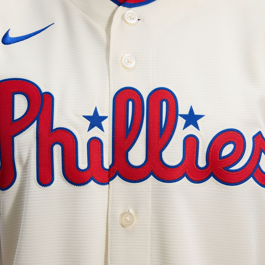 Philadelphia Phillies Nike Alternate Replica Jersey - Cream