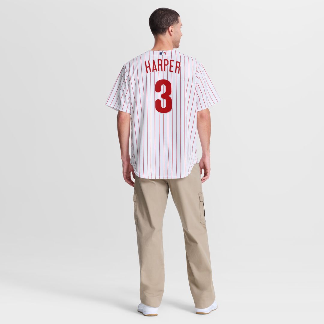 Bryce Harper Philadelphia Phillies Nike Home Replica Jersey - White