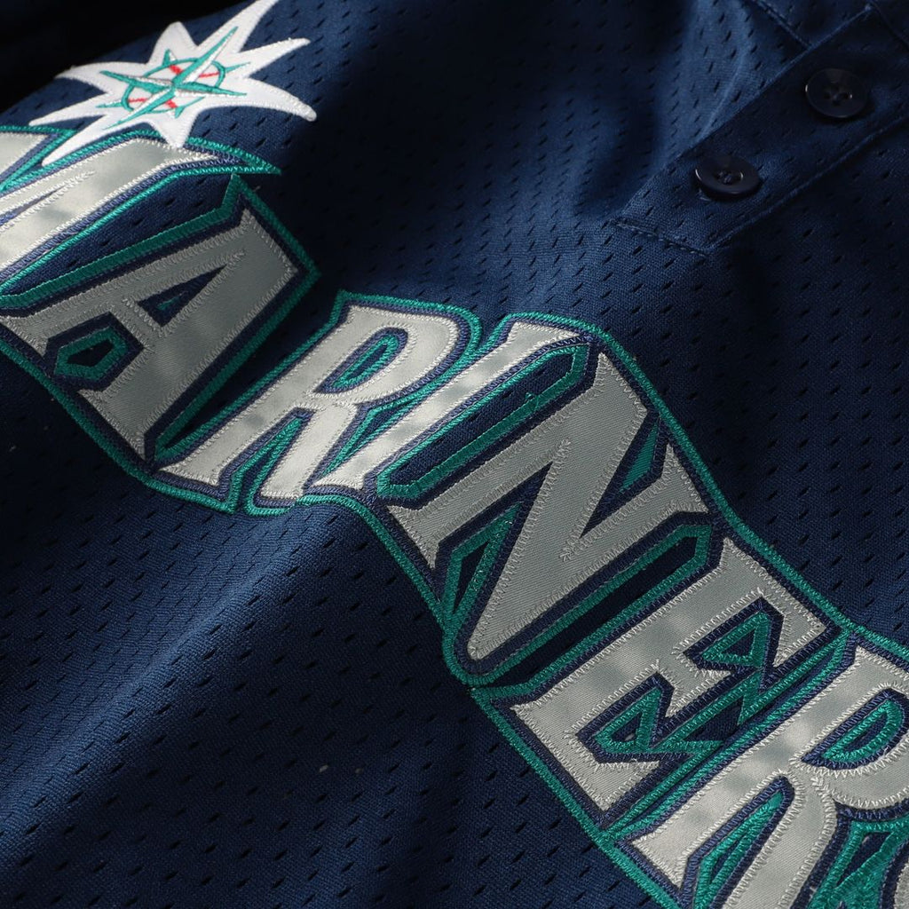 Ken Griffey Jr. Seattle Mariners Mitchell & Ness Big & Tall Cooperstown Collection Mesh Batting Practice Jersey - Royal