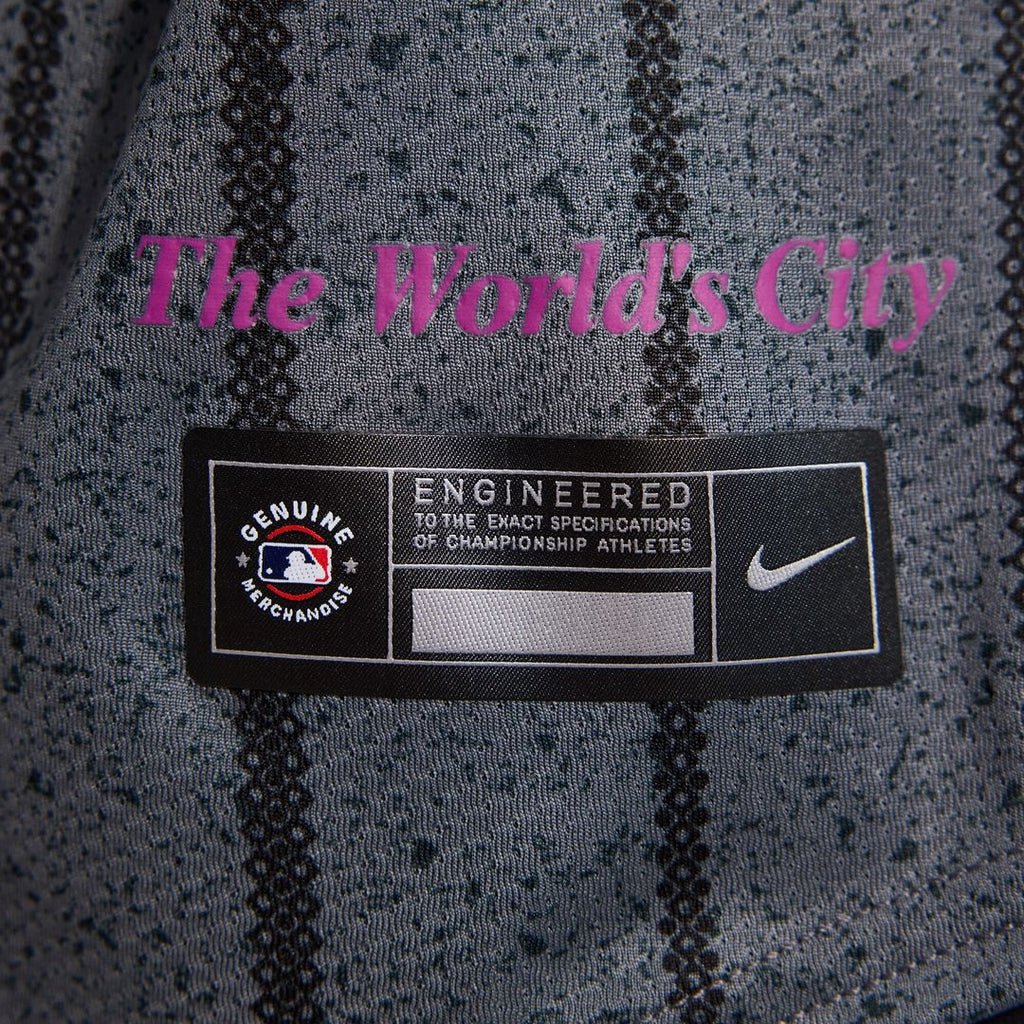 New York Mets Nike Women's City Connect Limited Jersey - Gray