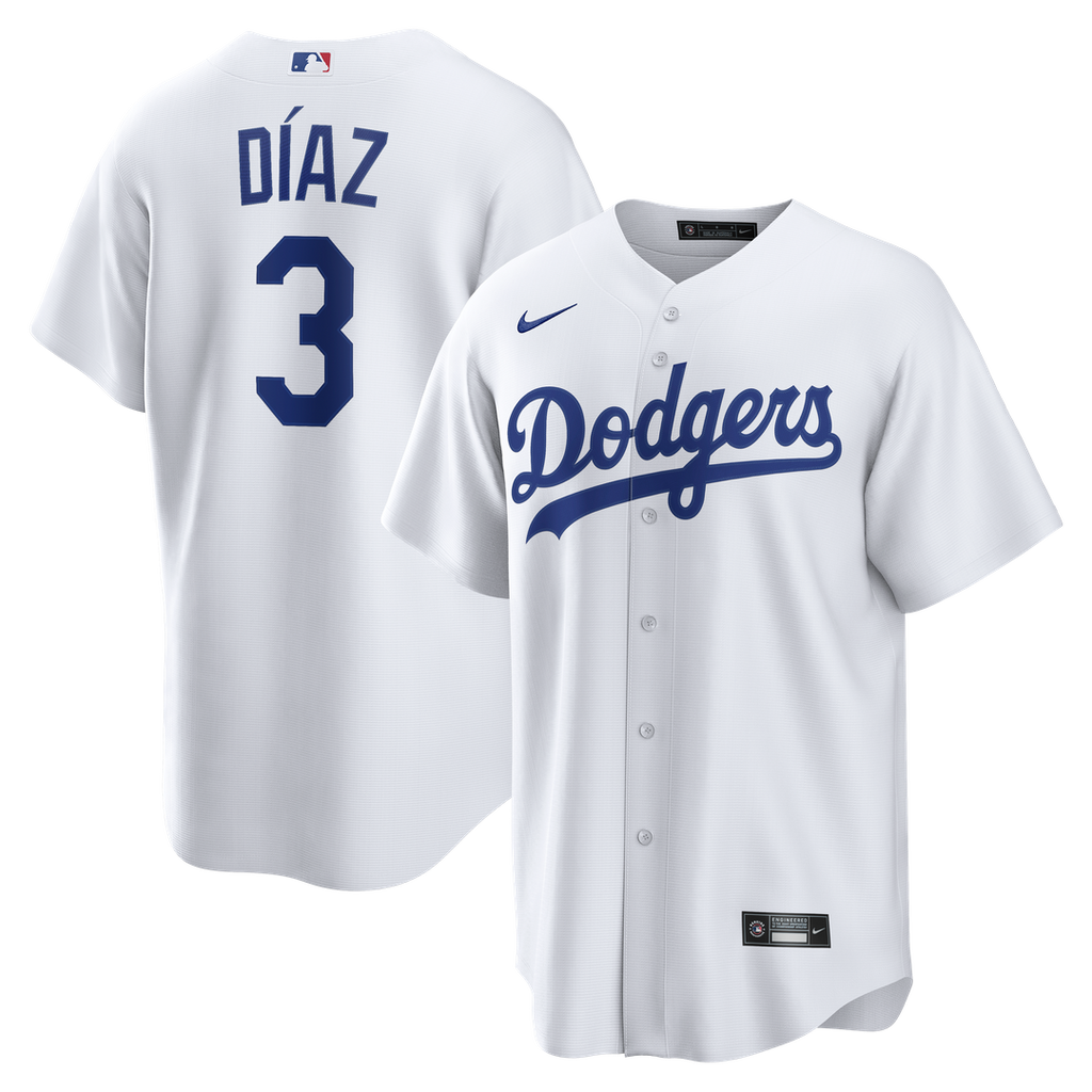 Edwin Díaz Los Angeles Dodgers Nike Home Replica Jersey - White