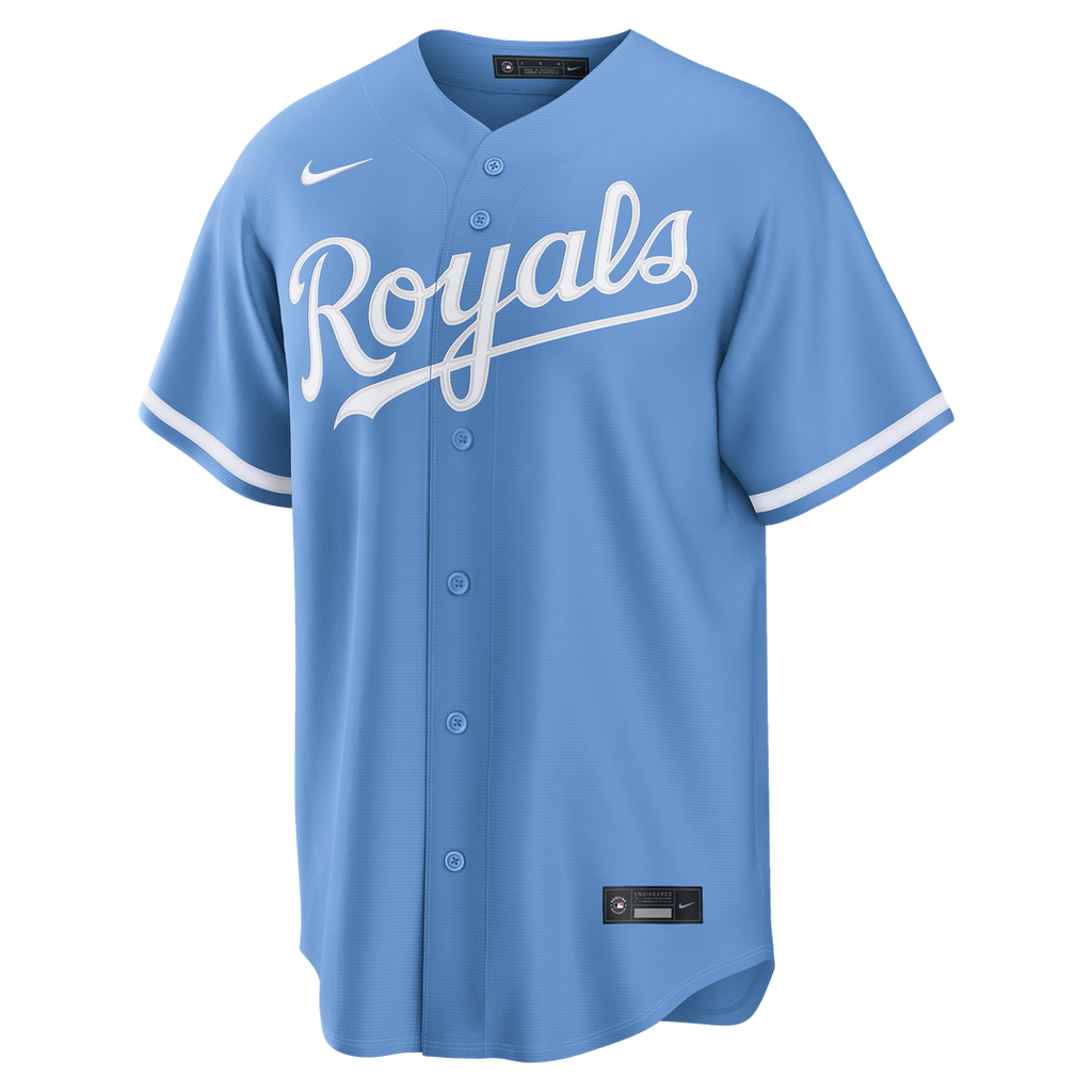 Bobby Witt Jr. Kansas City Royals Nike Alternate Replica Jersey - Light Blue