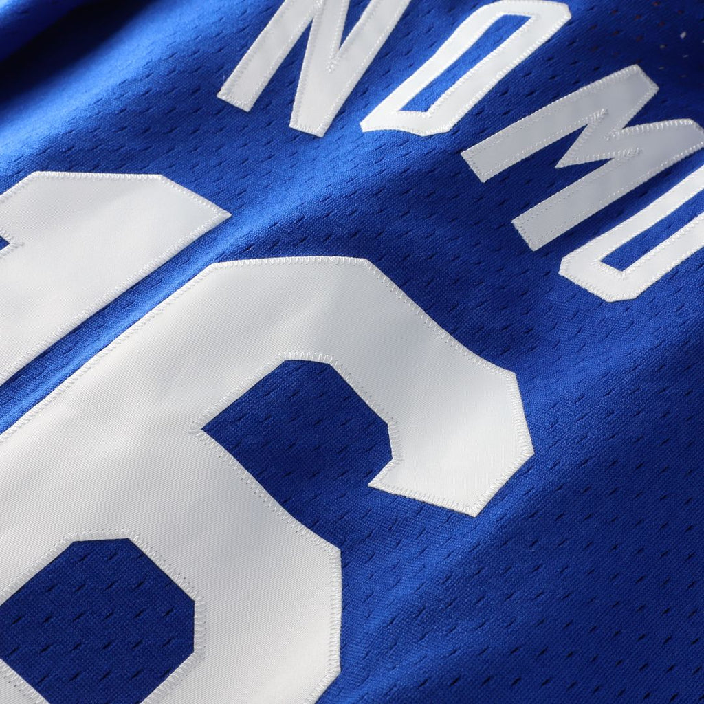 Hideo Nomo Los Angeles Dodgers Mitchell & Ness Big & Tall Cooperstown Collection Mesh Batting Practice Jersey - Royal