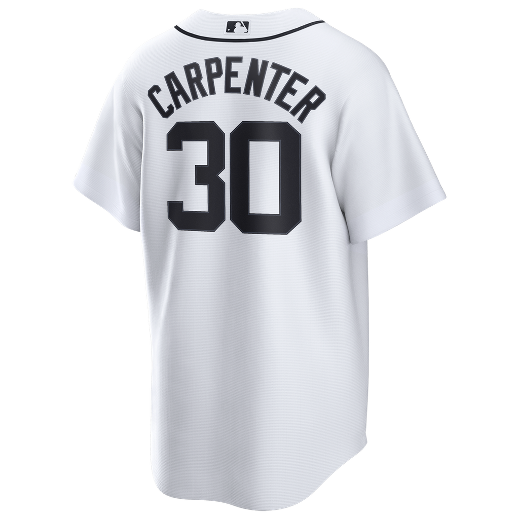 Kerry Carpenter Detroit Tigers Nike Home Replica Jersey - White