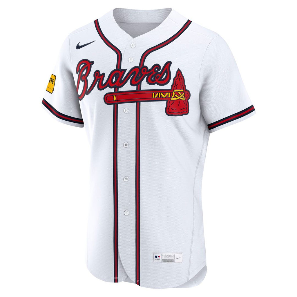 Atlanta Braves Nike Home Authentic Jersey - White