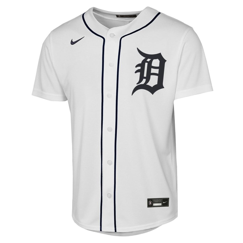 Tarik Skubal Detroit Tigers Nike Youth Home Replica Player Jersey - White