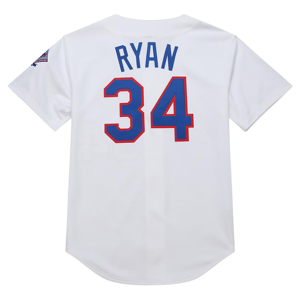 Nolan Ryan Texas Rangers Mitchell & Ness 1993 Cooperstown Collection Authentic Jersey - White