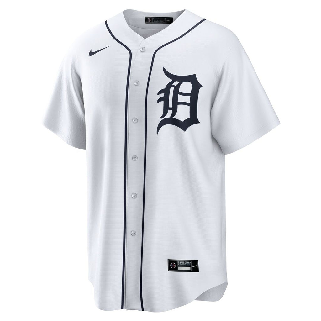 Parker Meadows Detroit Tigers Nike Home Replica Jersey - White