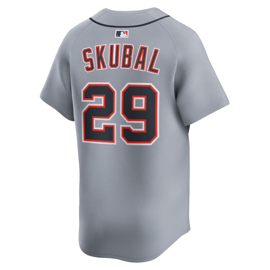 Tarik Skubal Detroit Tigers Nike Road Limited Jersey  - Gray
