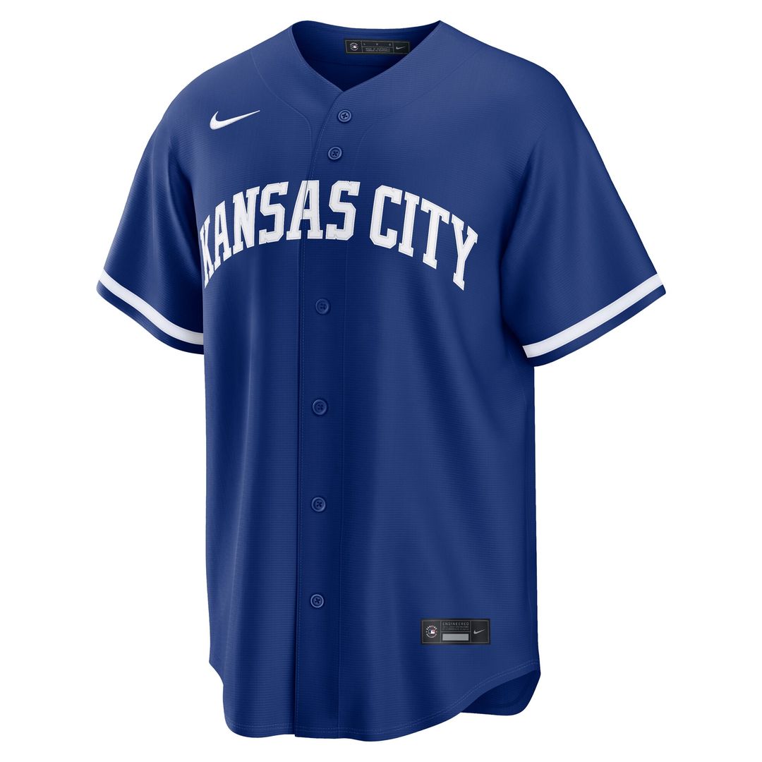 Bobby Witt Jr. Kansas City Royals Nike Alternate Replica Jersey - Light Blue