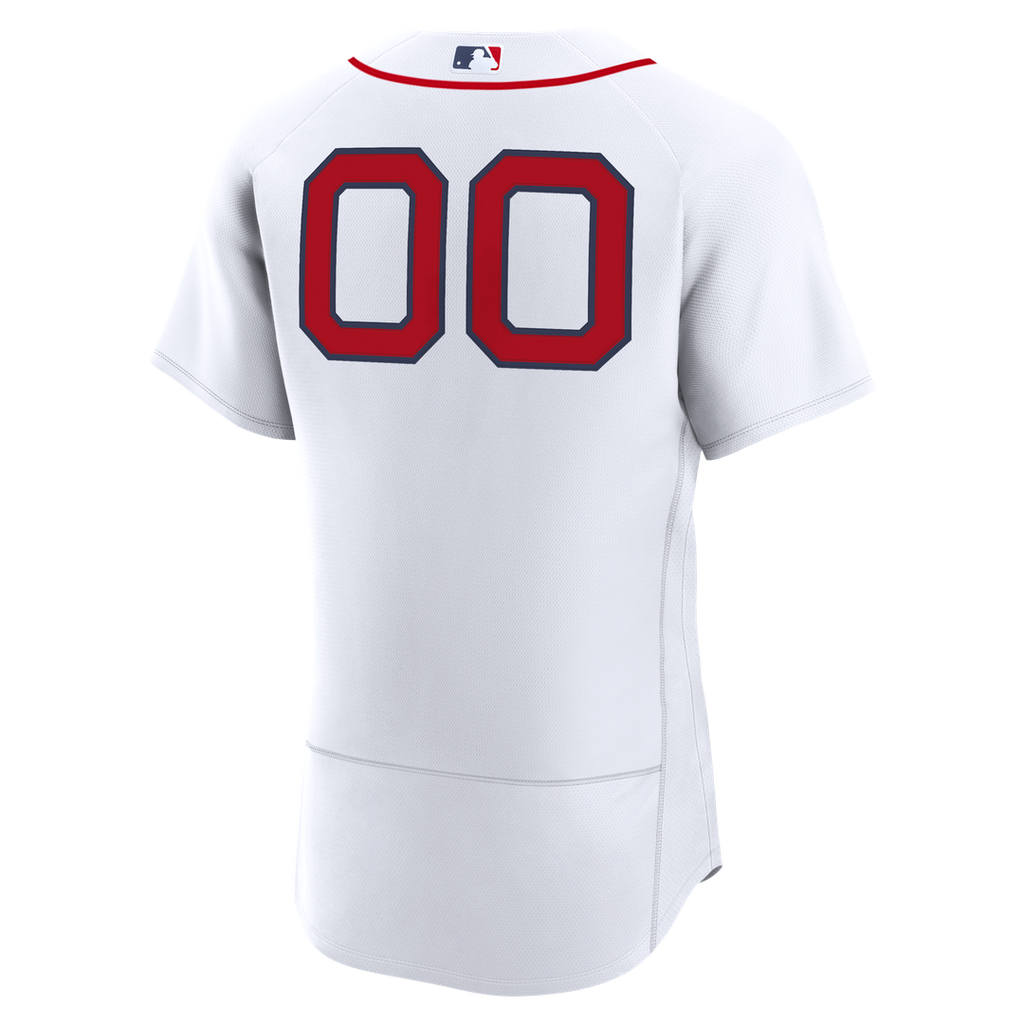 Boston Red Sox Nike Home Authentic Custom Jersey - White