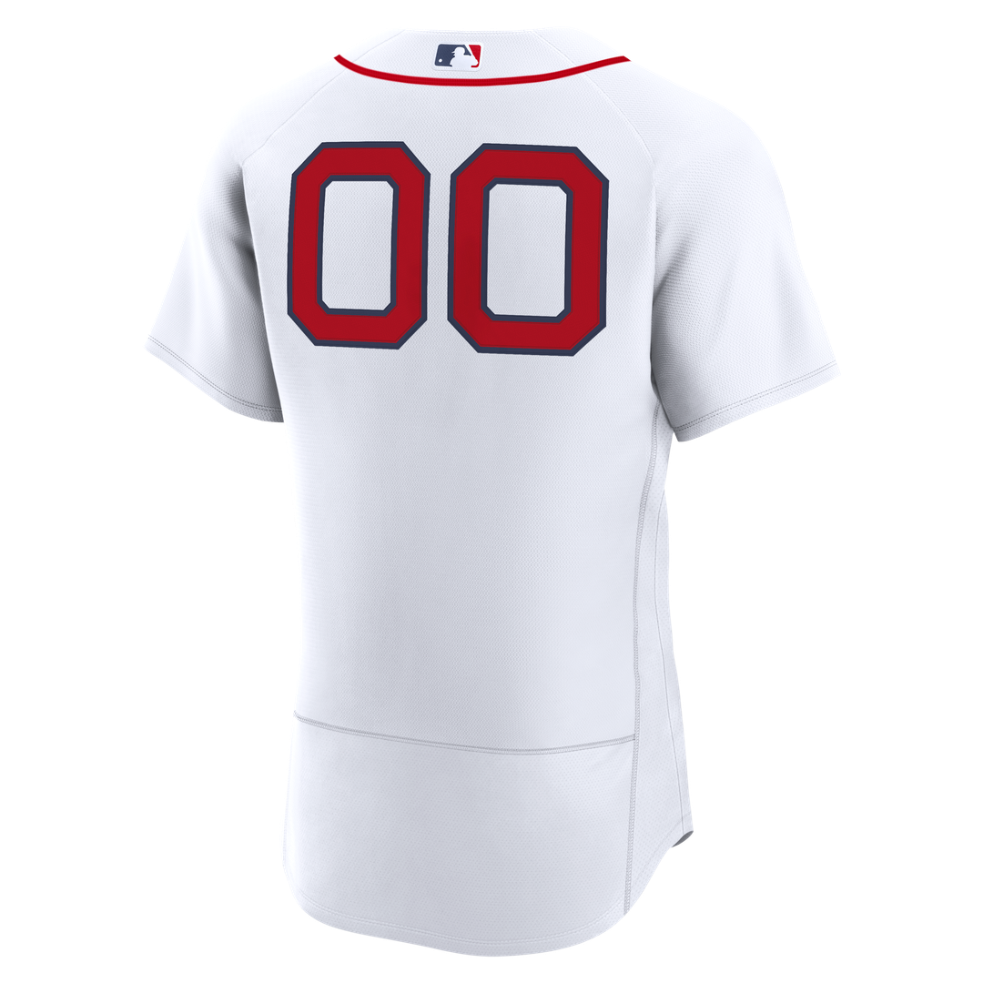 Boston Red Sox Nike Home Authentic Custom Jersey - White